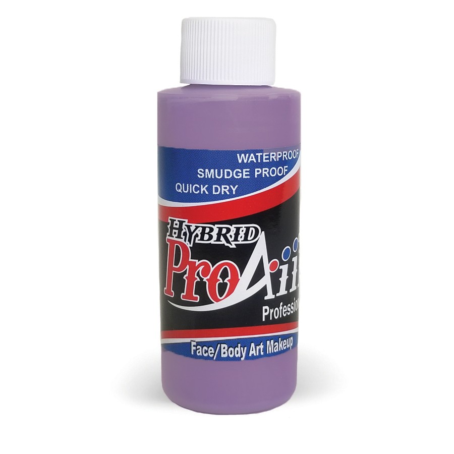 ProAiir Hybrid Pixie 60ml fles met zachte paarse airbrush schmink, sprookjesachtig en geschikt voor kindergrime of creatieve face-art, verkrijgbaar bij SchminkenGrime.nl