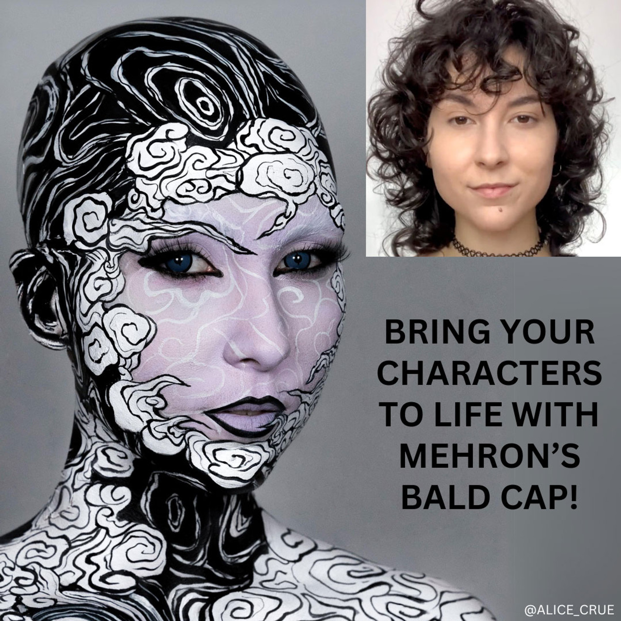 Mehron Bald Cap