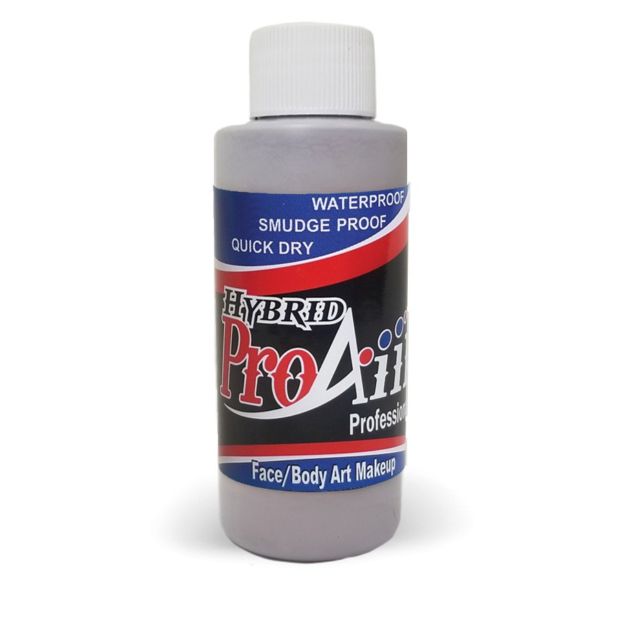ProAiir Hybrid in de kleur Ghoul (60ml), bleke groenige SFX schmink op alcoholbasis, perfect voor zombie-looks, undead karakters en horror grime, verkrijgbaar bij SchminkenGrime.nl
