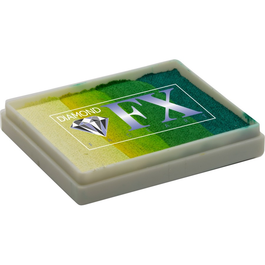 Diamond FX Splitcake Mother Africa van 50 gram met warme aardetinten voor culturele creaties, verkrijgbaar bij SchminkenGrime.nl