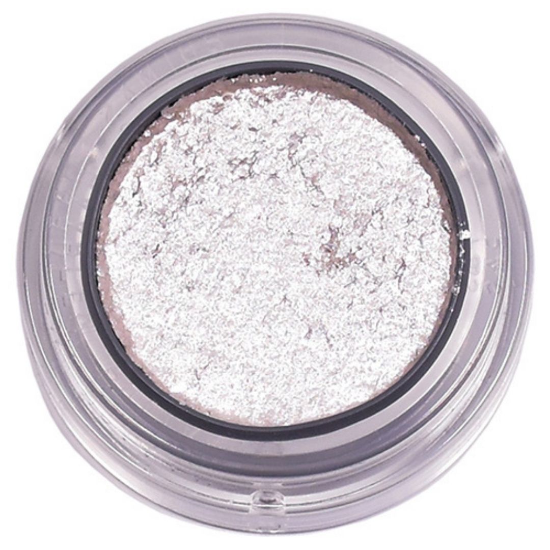 rimas Pressed Cosmetic Glitter Wonderful White 4 gram kopen bij SchminkenGrime.nl, voor heldere witte glittereffecten.