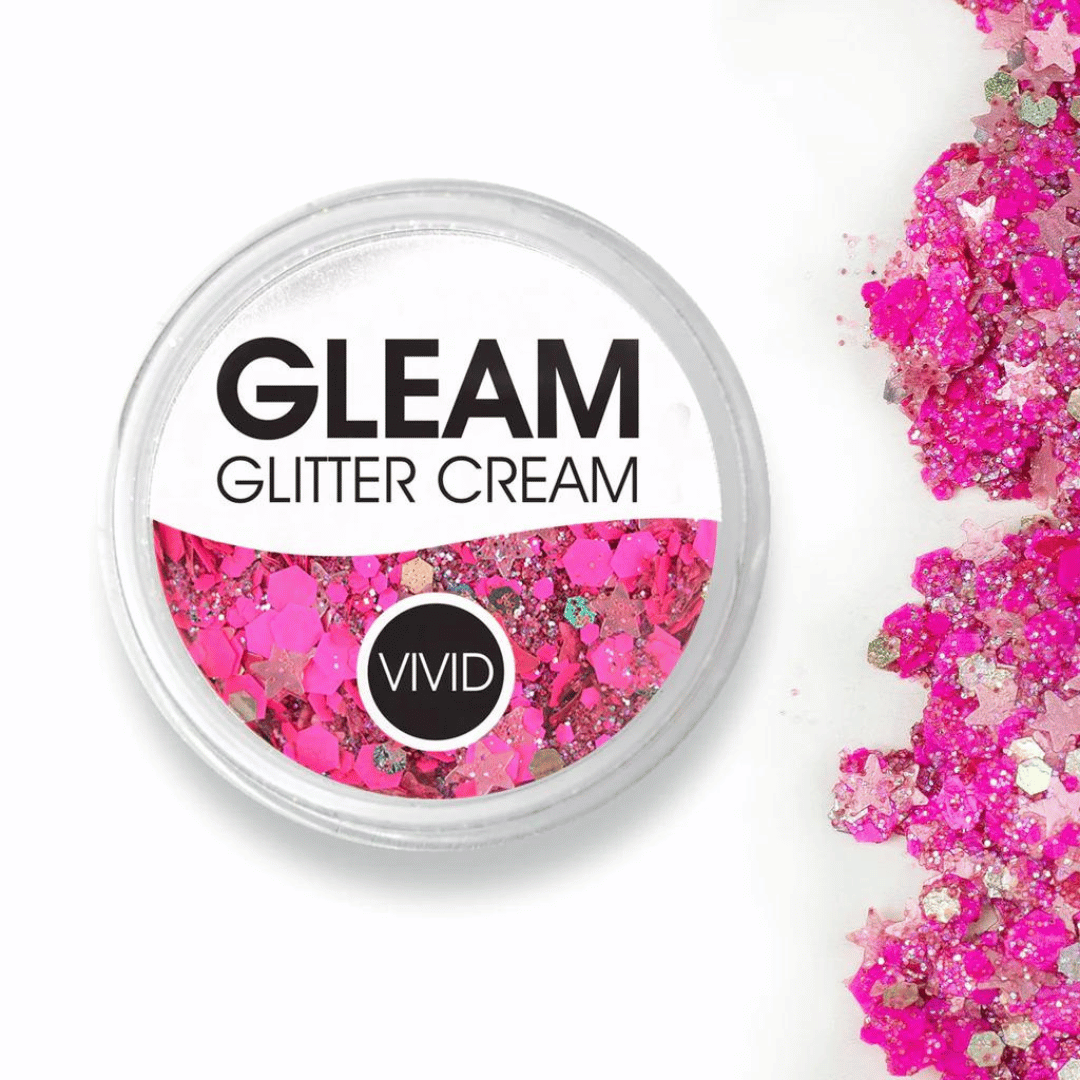 Vivid Gleam Glitter Cream - Watermelon (30gr)
