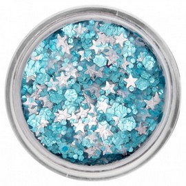 PXP Chunky Glitter Cream Heavenly Blue 10ml