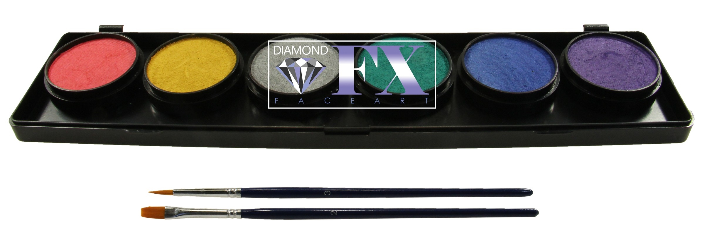 Diamond FX Palette 6 colors Metallic (6x10Gram)