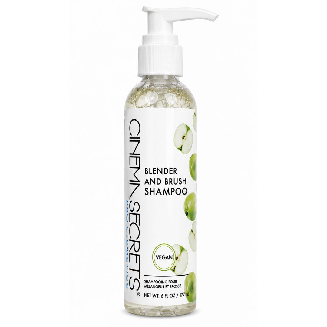 Cinema Secrets Green Apple Blender and Brush Shampoo, Vegan (177ml)