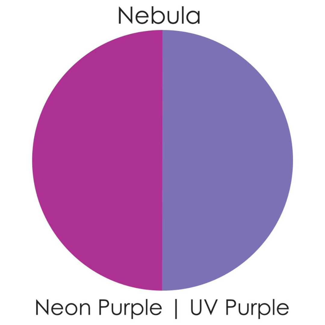 Mehron Paradise Makeup Neon UV Glow Nebula, Purple (40 gram)