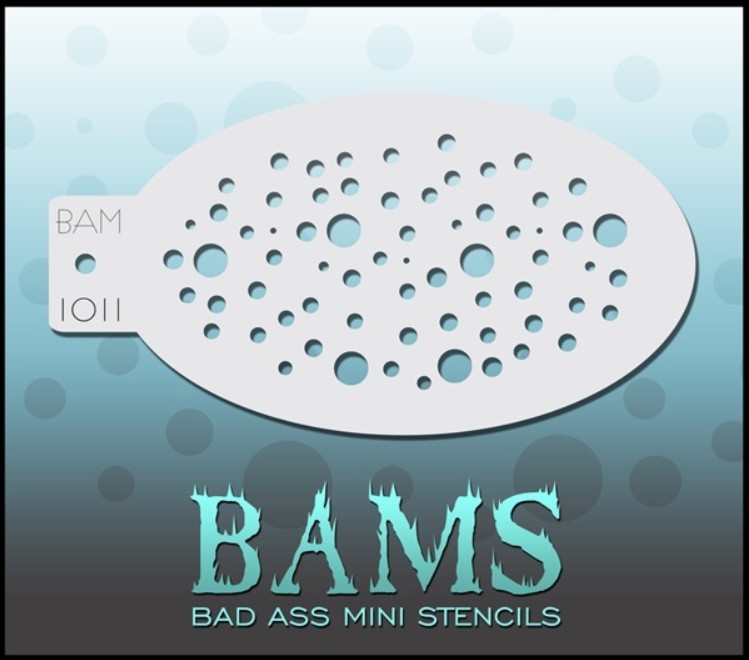 Bad Ass Mini Stencil 1011