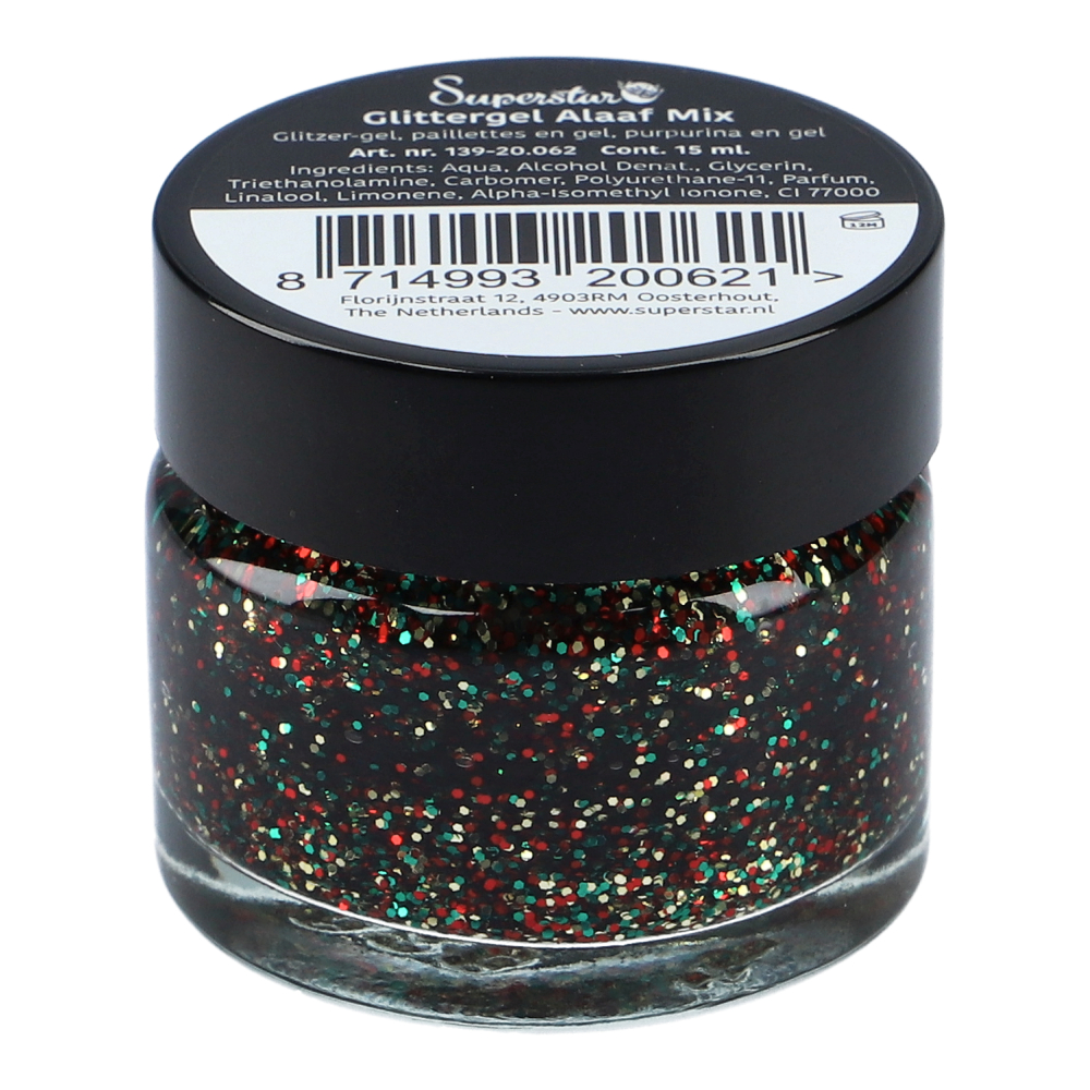 Superstar Glittergel Alaaf (15ml)