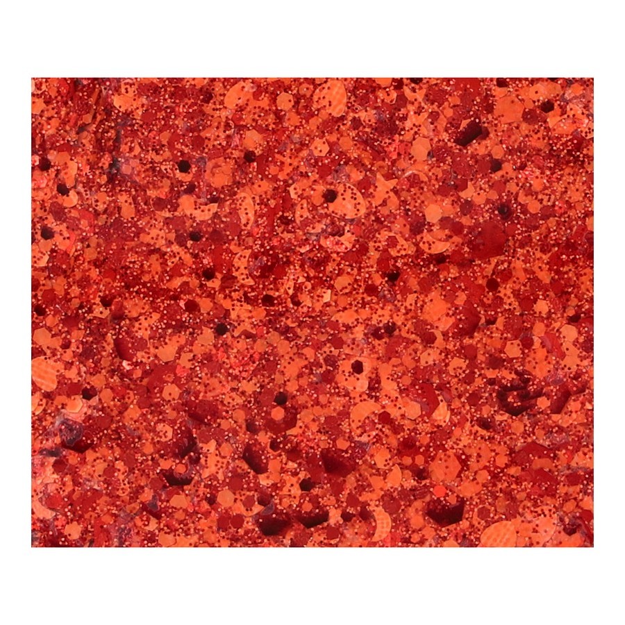 Superstar Chunky Glitter Cream Orange Red Kielegat met oranje en rode glitters, verkrijgbaar bij SchminkenGrime.nl