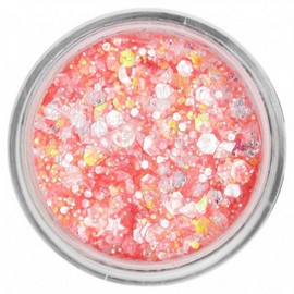 PXP Chunky Glitter Cream Neon Orange Candy 10ml
