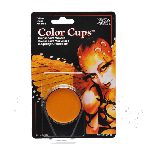 Mehron Color Cup Yellow (Greasepaint)