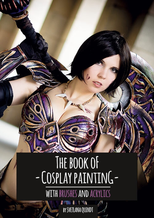The Book of Cosplay Painting - Brushes an Acrylic