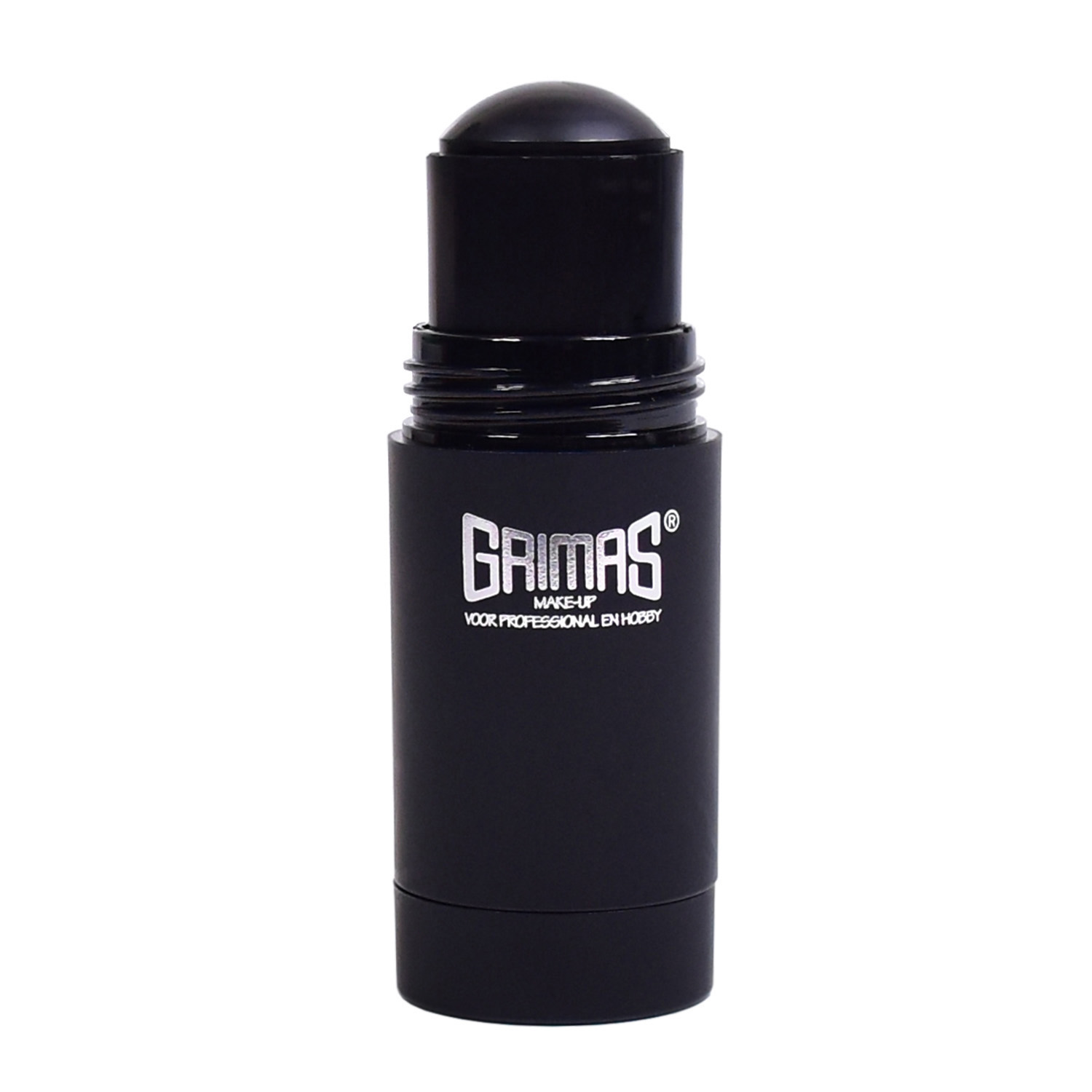 Grimas Covercream Stick 101 Zwart – hoog gepigmenteerde crème make-up, verkrijgbaar bij SchminkenGrime.nl