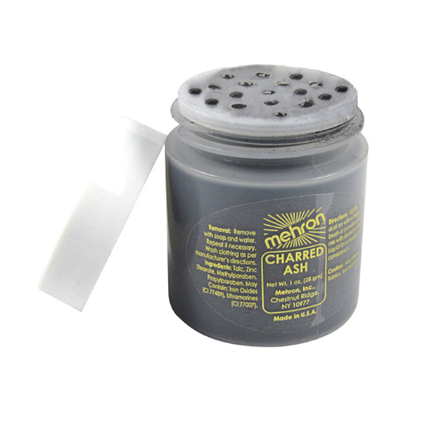 Mehron Specialty Powders Charred Ash 0.75oz
