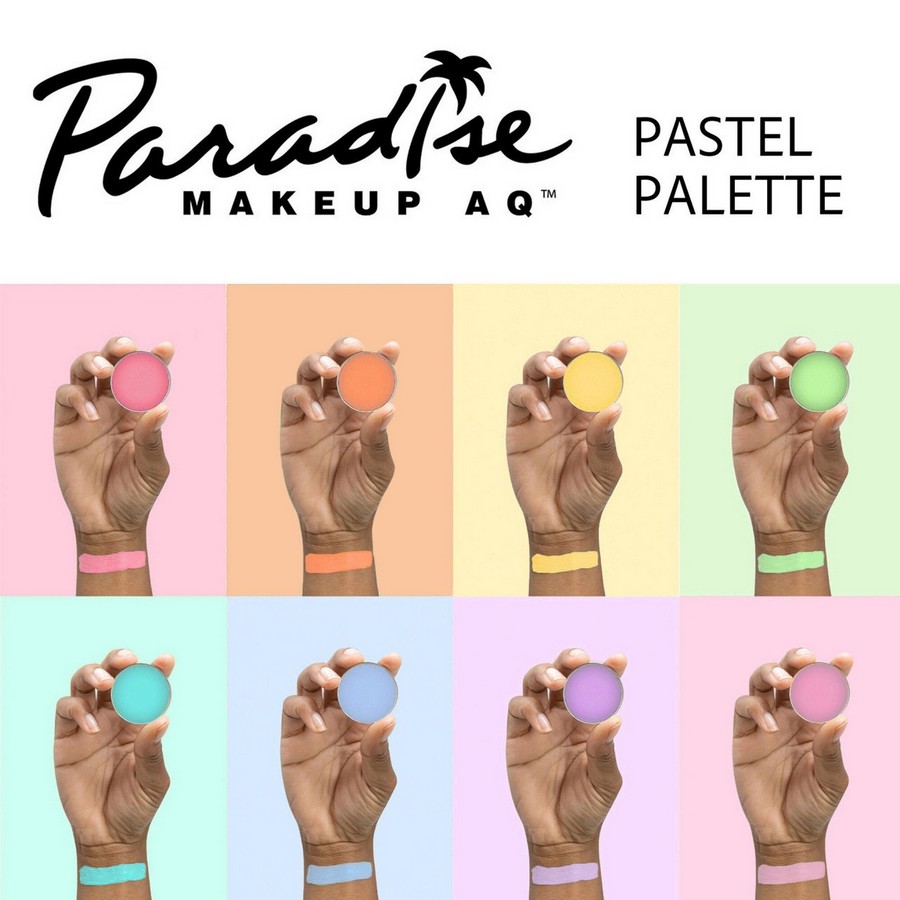 Mehron Paradise Makeup Pastel Palette 8 colors Mehron Paradise Makeup Pastel Palette 8 colors