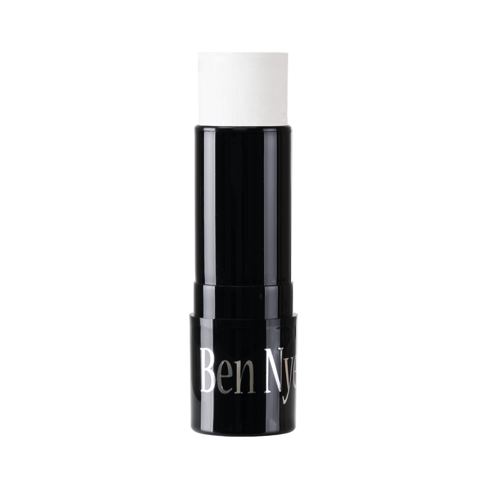 Ben Nye Creme Stick White (18gr) witte creme make-up stick voor theater en cosplay, verkrijgbaar bij SchminkenGrime.nl