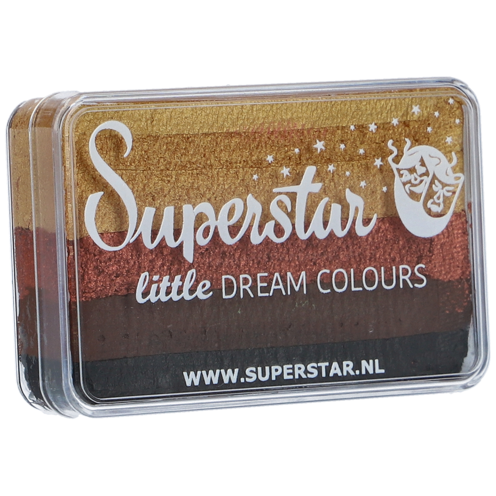 Superstar Safari schmink in compacte verpakking | SchminkenGrime.nl Superstar Little Dream Colours Safari verpakking – verkrijgbaar bij SchminkenGrime.nl