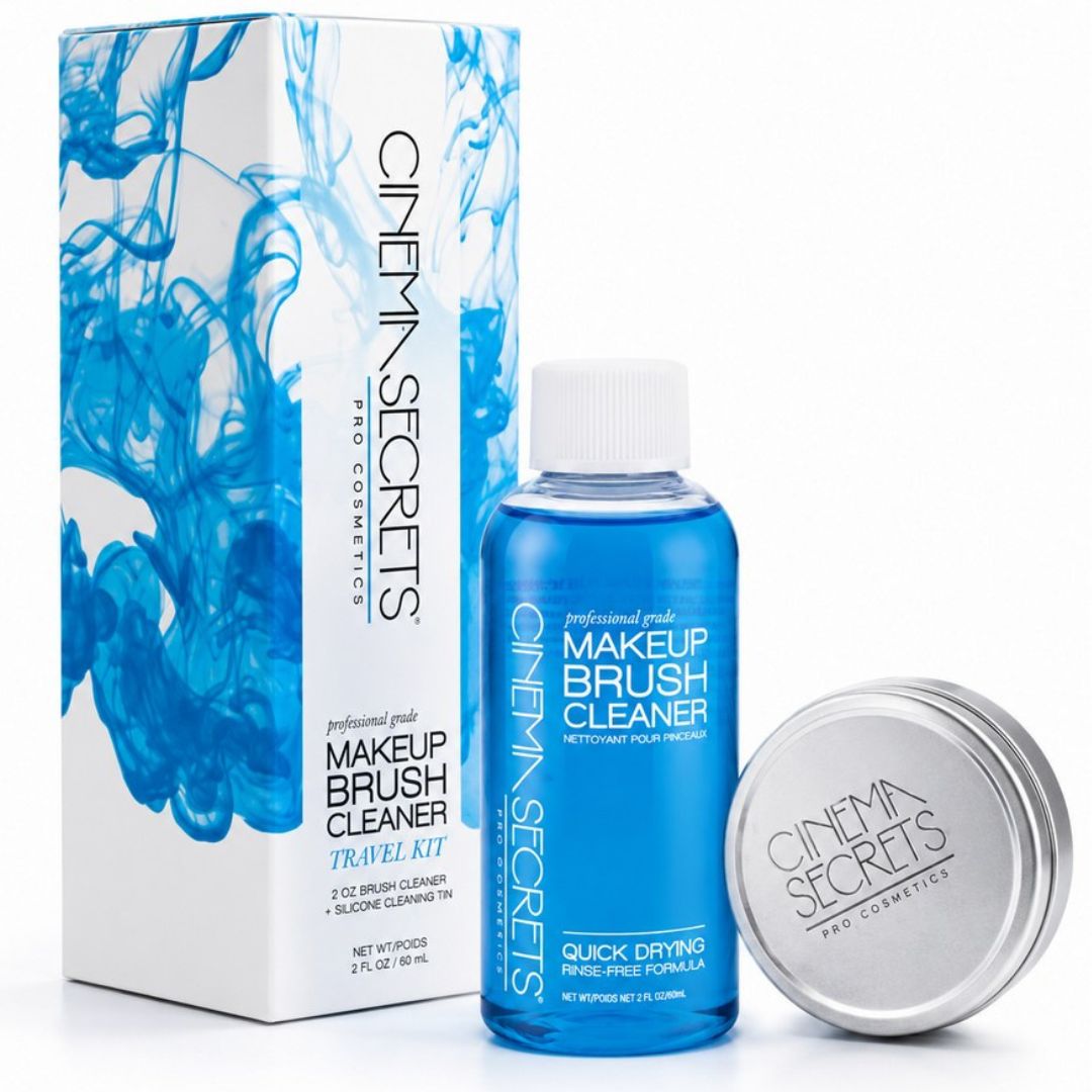 Cinema Secrets Professionele Make-up Brush Cleaner, 237ml + Cleansing Tin