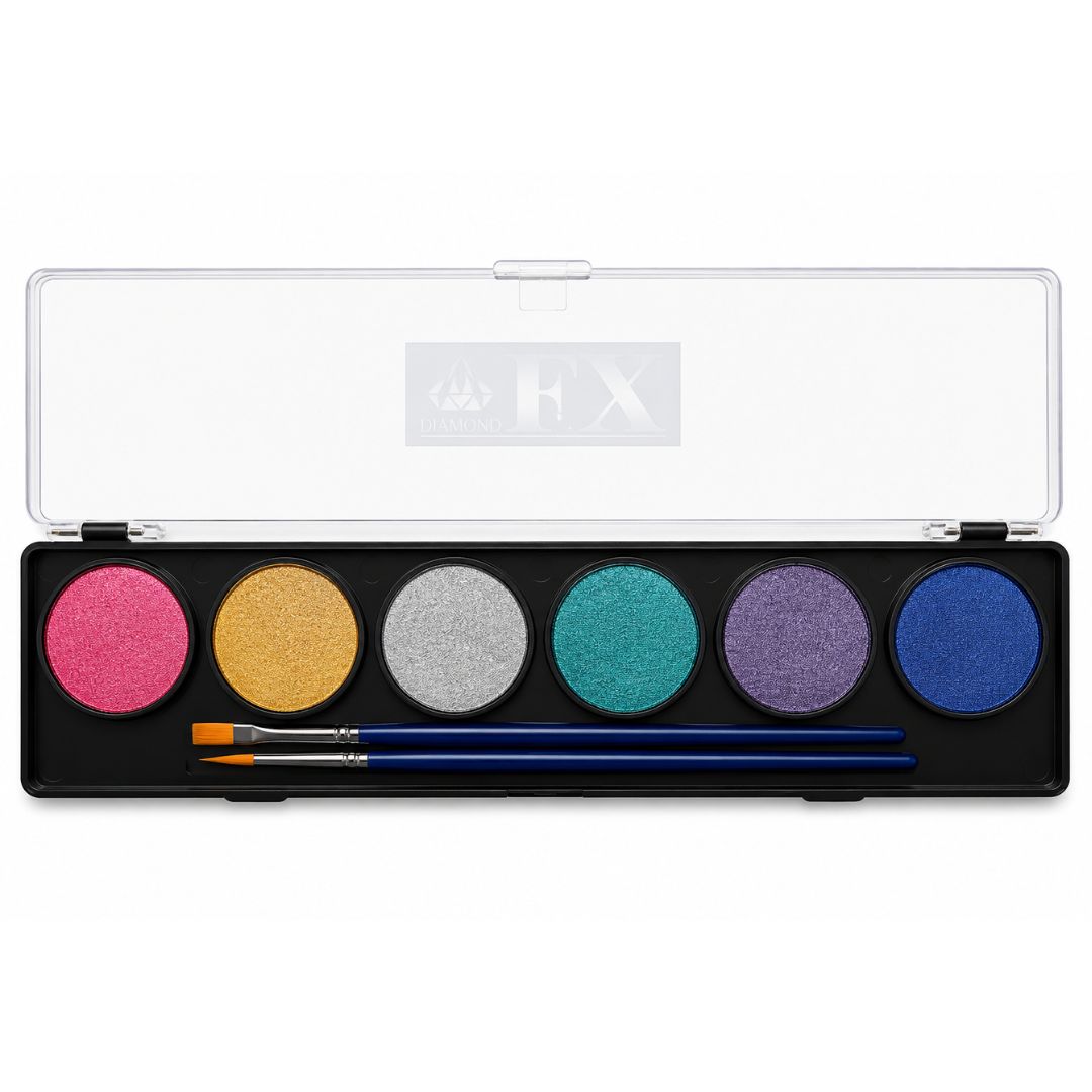 Diamond FX Palette 6 colors Metallic (6x10Gram)