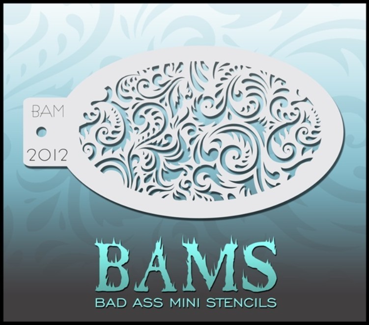 Bad Ass Mini Stencil 2012