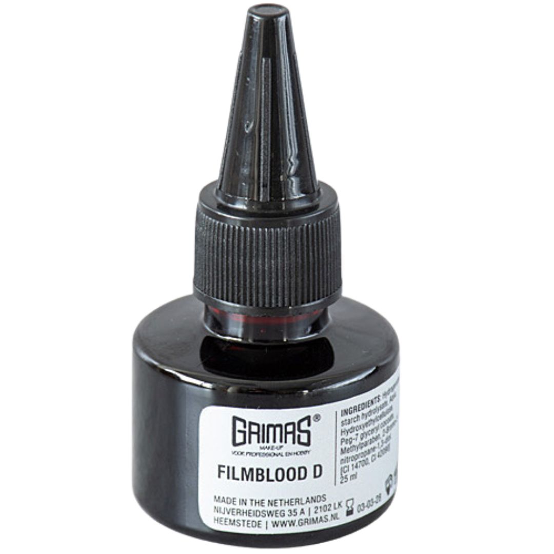 Grimas Filmbloed D 25ml voor kleine special effects - SchminkenGrime.nl