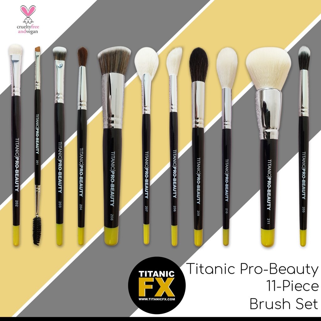 Titanic FX Beauty Brush Set (11 penselen) | Beauty penseel