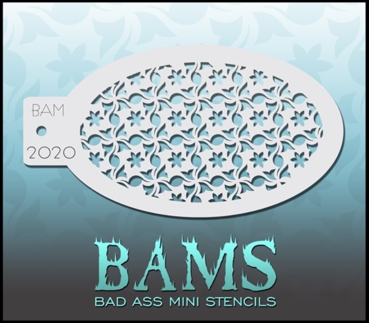 Bad Ass Mini Stencil 2020