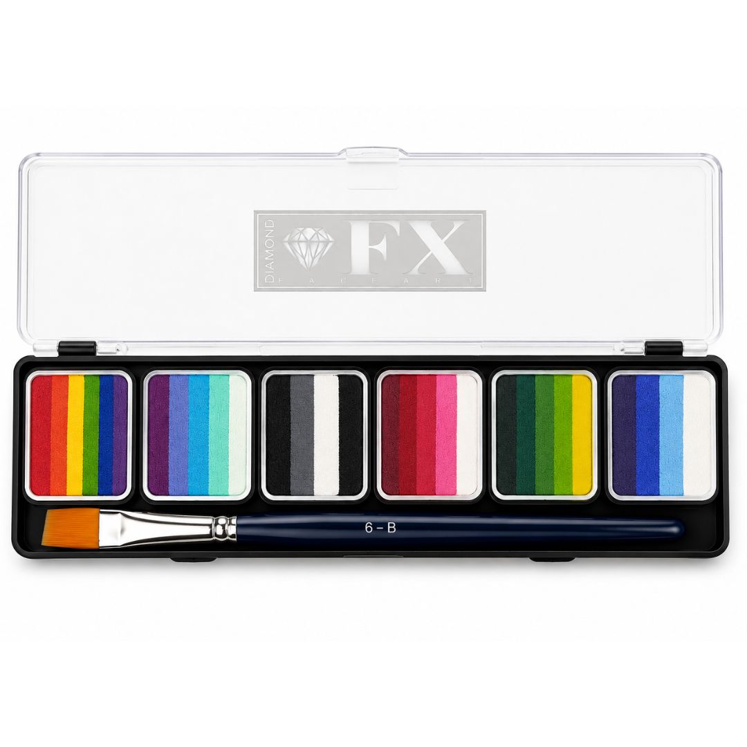 Diamond FX Splitcake Palette Shine met 6 splitcake kleuren