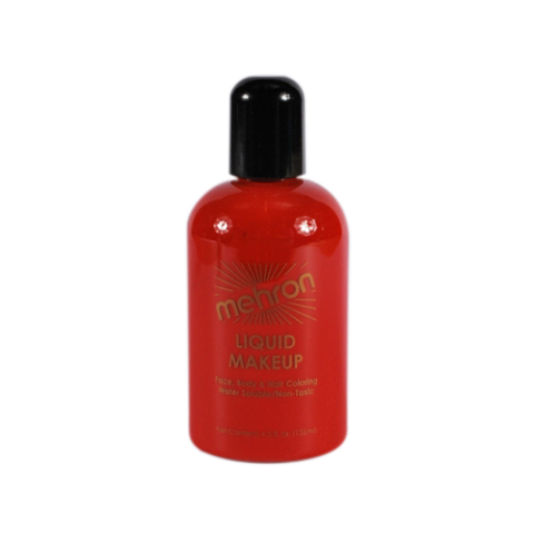 Mehron Liquid Makeup Red (135ml)