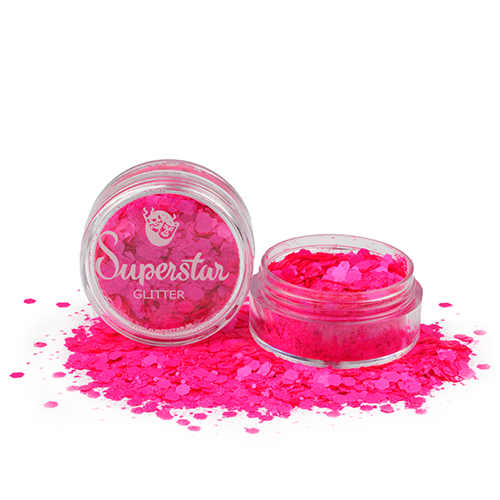 Superstar Chunky Fluorescent Pink (8ml)