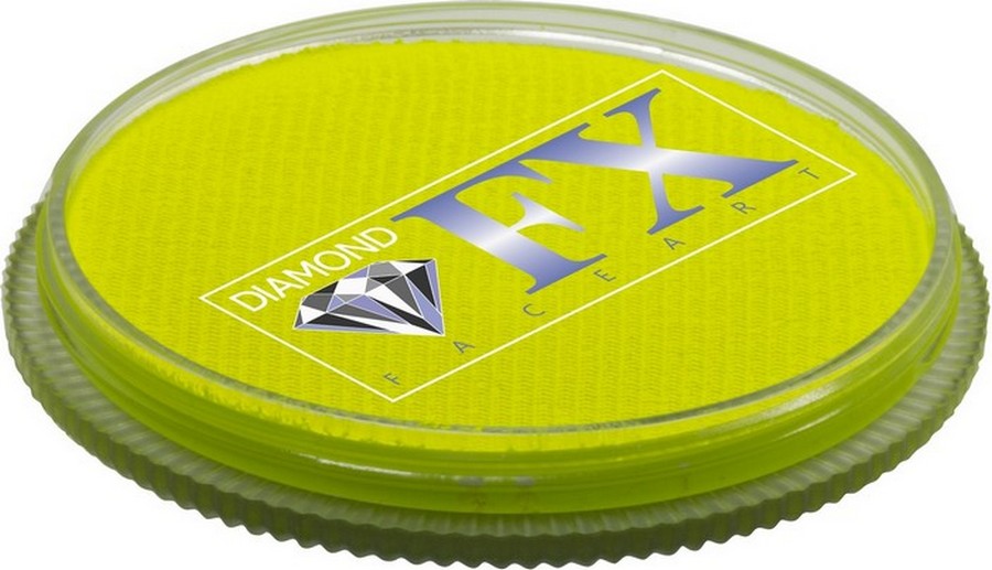 Diamond FX Neon Yellow (30gr) | Waterschmink