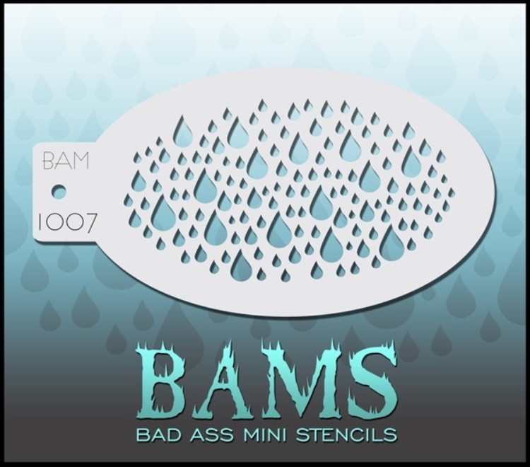 Bad Ass Mini Stencil 1007