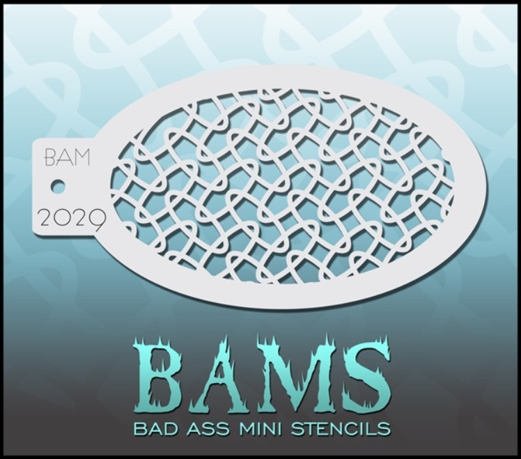 Bad Ass Mini Stencil 2029