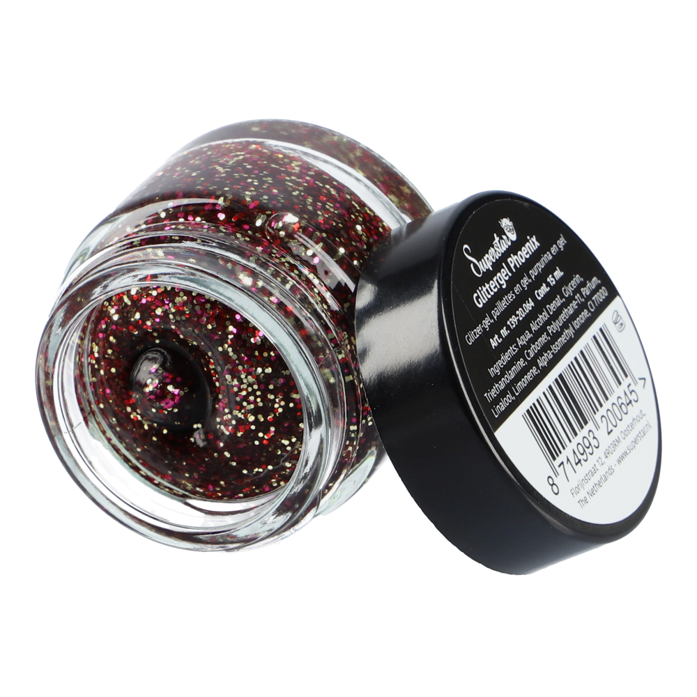 Superstar Glittergel Phoenix (15ml)