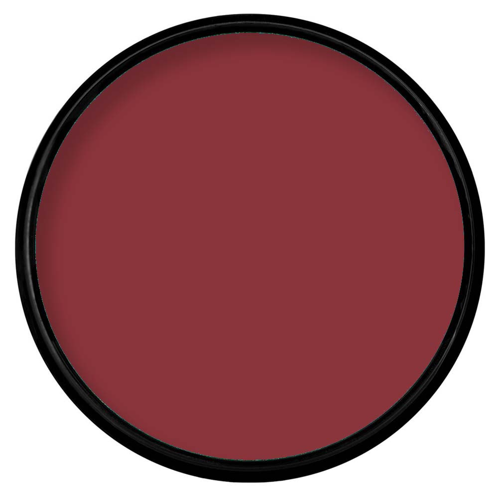 Verpakking van Mehron Paradise Makeup Porto 40 gram, bordeauxrode waterschmink in stevige verpakking voor professioneel gebruik, verkrijgbaar bij SchminkenGrime.nl