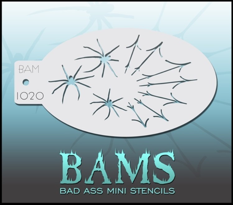 Bad Ass Mini Stencil 1020