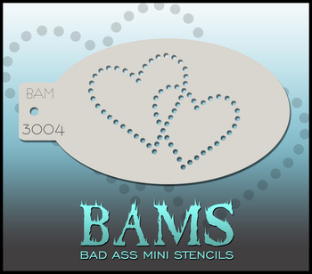 Bad Ass Mini Stencil 3004