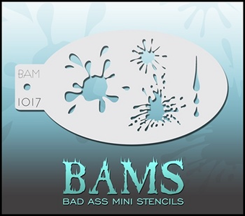 Bad Ass Mini Stencil 1017