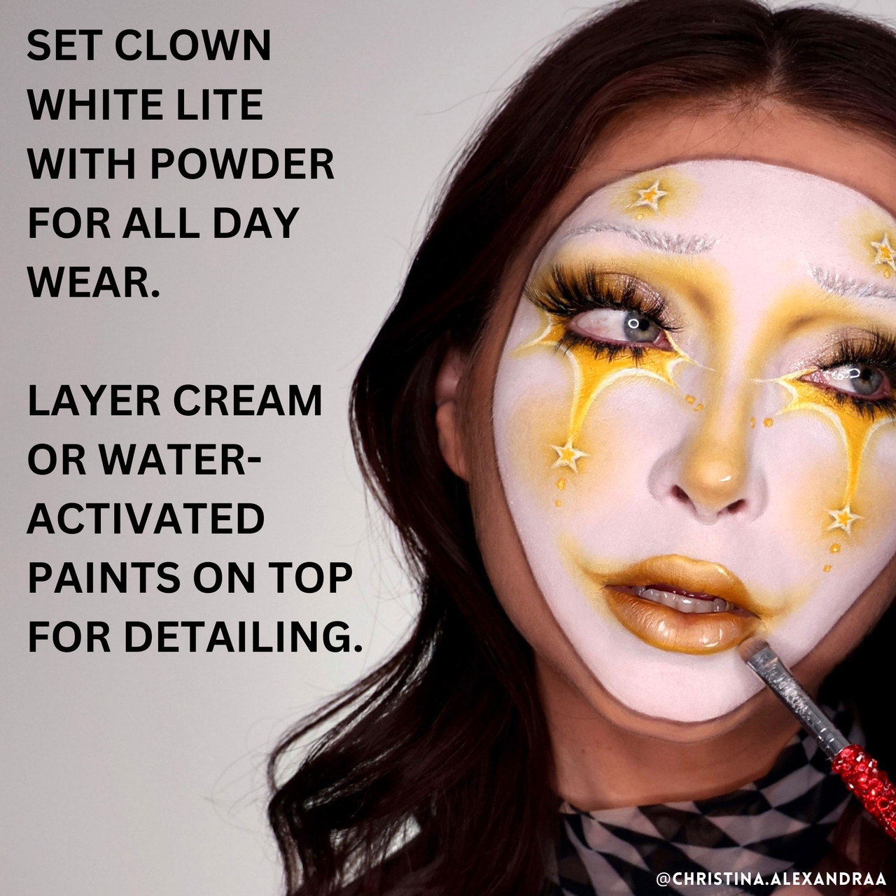 Mehron Clown White Lite - SchminkenGrime.nl Mehron Clown White Lite - SchminkenGrime.nl