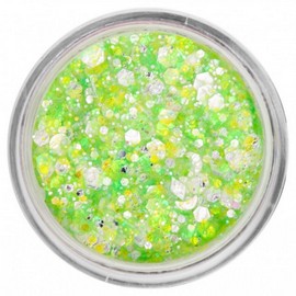 PXP Chunky Glitter Cream Neon Green Candy 10ml