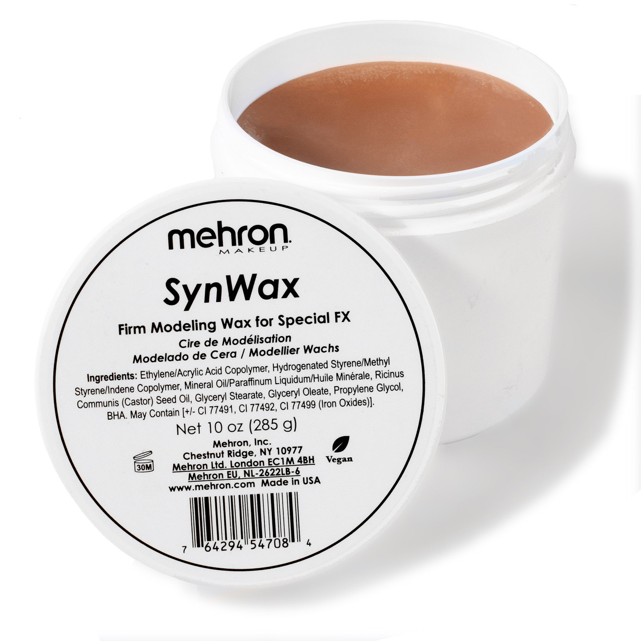 Mehron SynWax 285gr – grote pot modellleerwas voor SFX make-up – bestel nu bij SchminkenGrime.nl