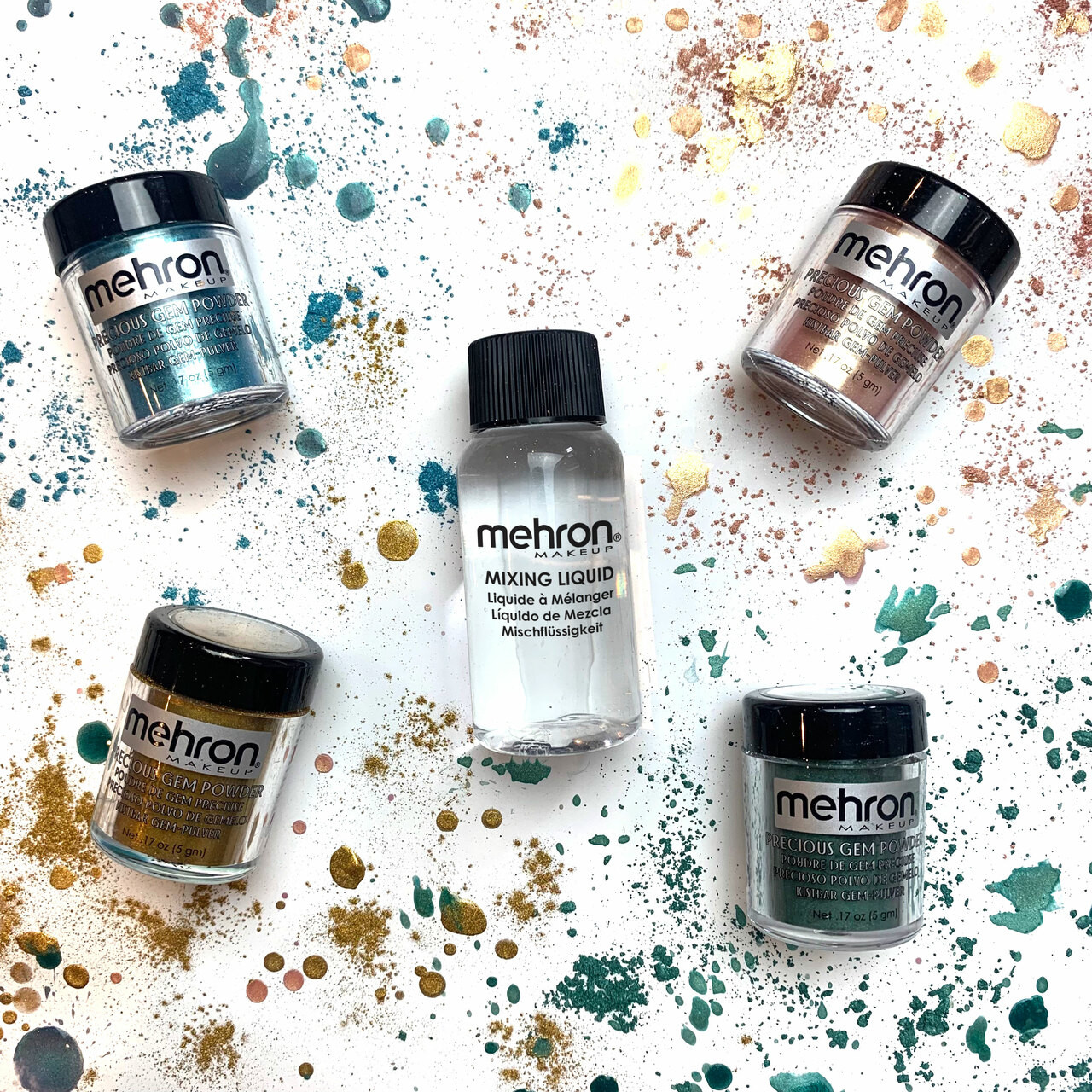 Mehron Precious Gem Powder Citrine (5gr) Mehron Precious Gem Powder Citrine (5gr)