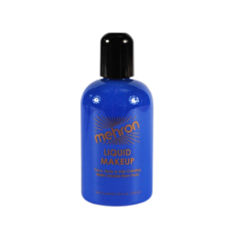 Mehron Liquid Makeup Blue (135ml)
