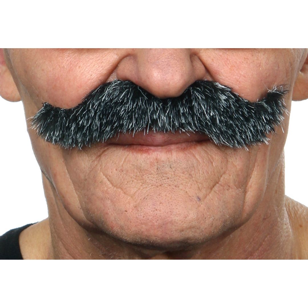 Mustache Luigi Dark Grey (snor)