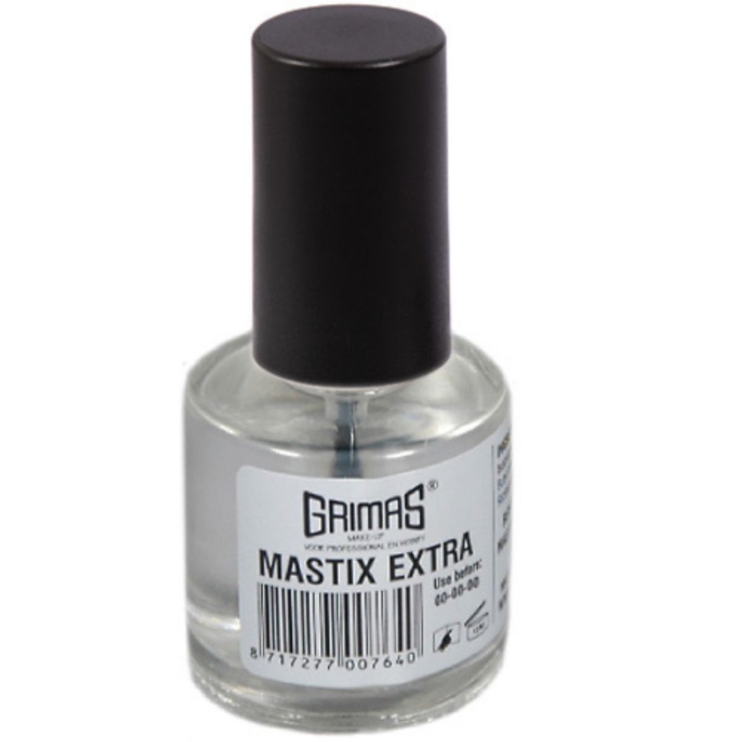 Grimas Mastix Extra huidlijm 10 ml voor special effects make-up – te koop bij SchminkenGrime.nl.