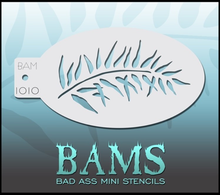 Bad Ass Mini Stencil 1010