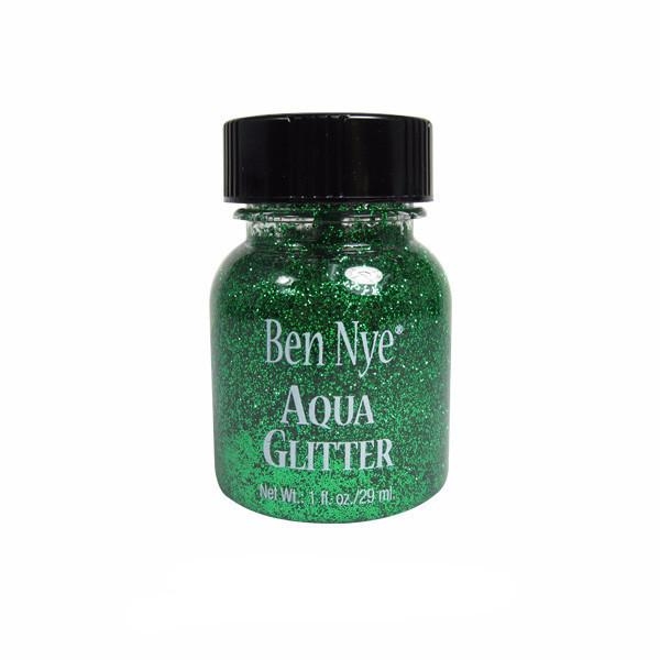 Ben Nye Aqua Glitter Neon Green, 29ml