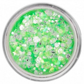 PXP Chunky Glitter Cream Neon Emerald Candy 10ml