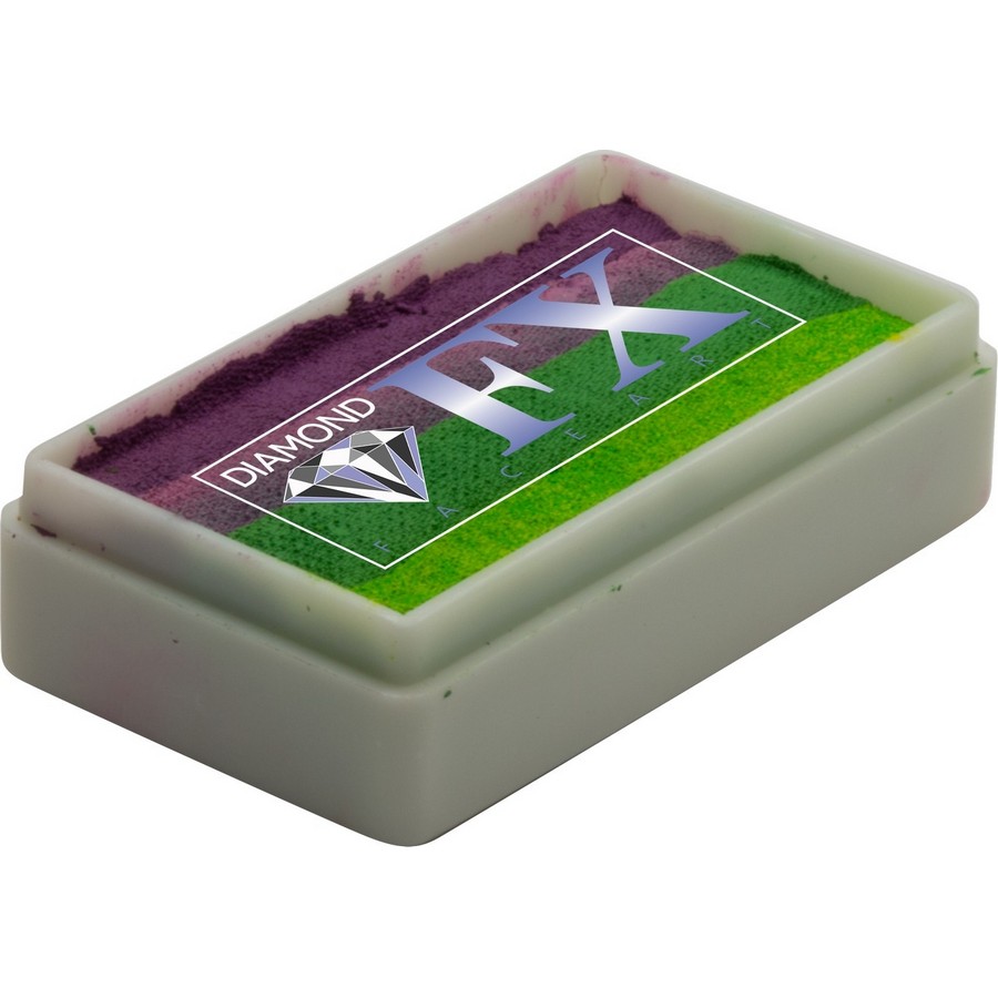 Splitcake schmink Caribbean Punch van Diamond FX met frisse tinten voor zomerse schminkontwerpen, verkrijgbaar bij SchminkenGrime.nl